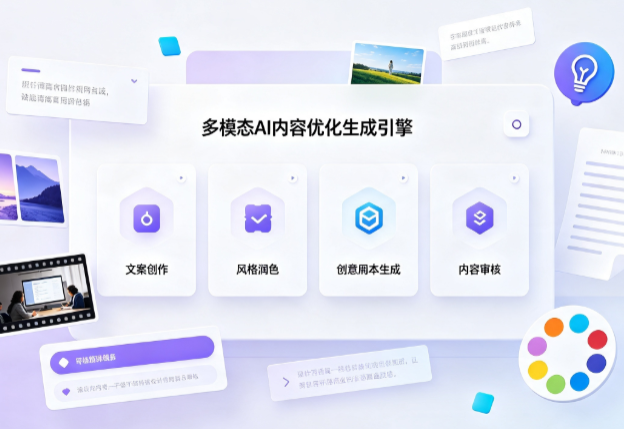 鼎湖区AI智能内容优化创新 多模态生成技术丰富数字内容创作生态